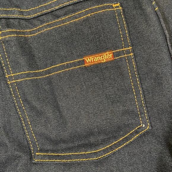 Deadstock Wrangler Denim Jeans Dark Wash High Rise Misses 10 Made in USA NWT - Picture 8 of 8